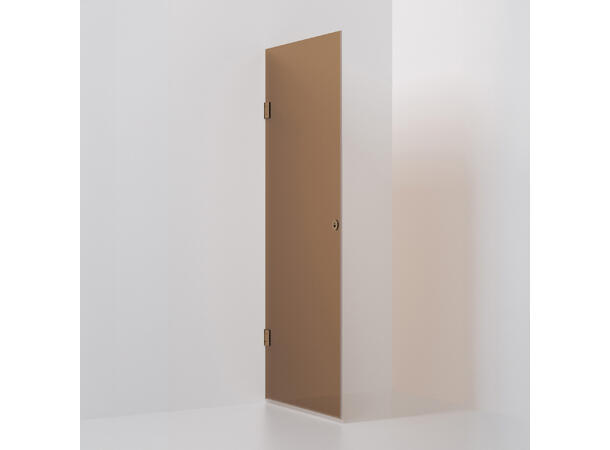 Form dør 80 x 198 cm - Bronse Polert Kobber 