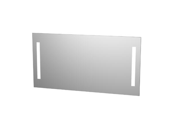 Gemello - Speil m/sidelys og stikk 150 cm 