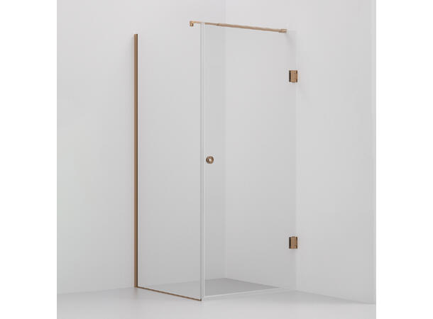 Quick Fastfelt + Form dør Børstet Kobber 