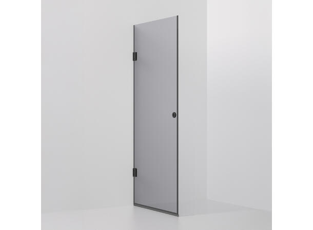 Form dør 100 x 198 cm - Sotet Sort Matt 