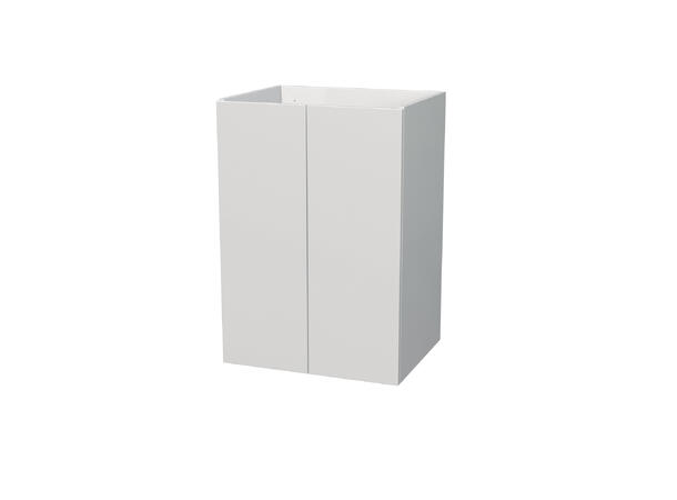 Milano Halvskap 60 cm m/dører Hvit Høyglans 