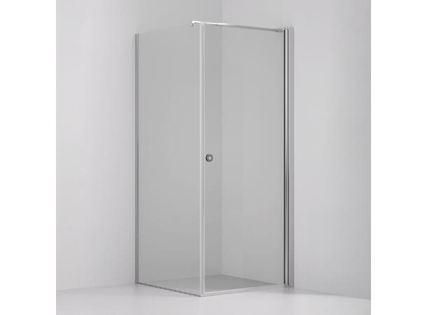 Quick Fastfelt + Rett dør Krom 