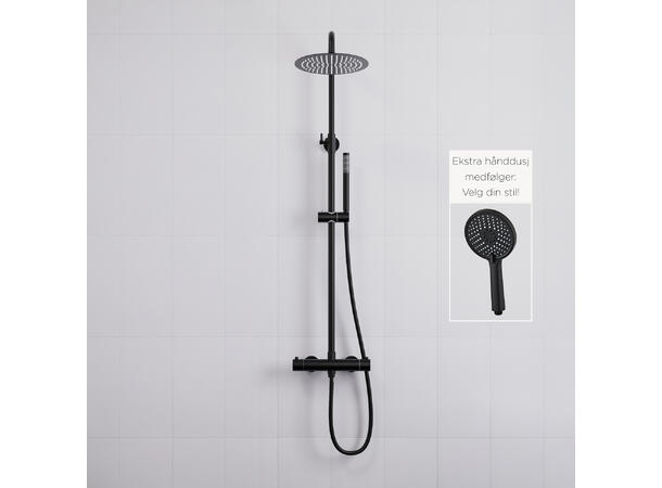 Sora takdusj Sort Matt 