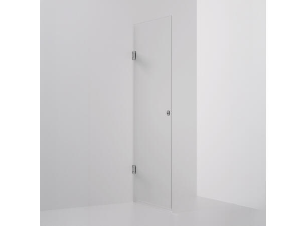 Form dør 80 x 198 cm - Klar Krom 