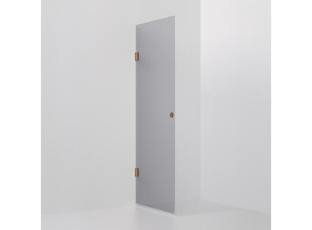 Form dør 80 x 198 cm - Sotet Børstet Kobber 