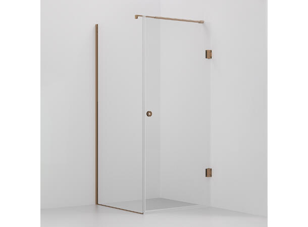 Quick Fastfelt + Form dør Polert Kobber 