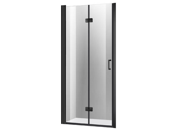 Nisjedør Leddet - Venstre 73,5-78,5cm - Sort Matt 