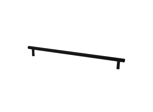 Rund Håndtak Sort Matt - CC=448mm
