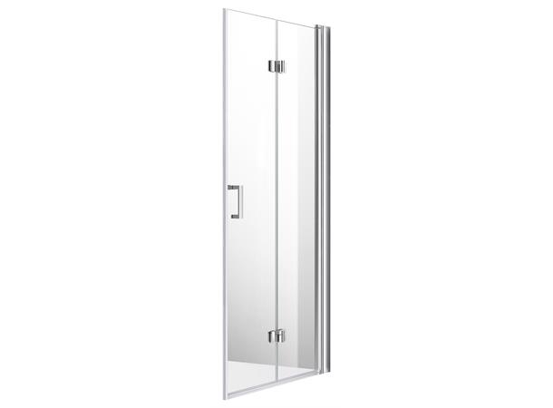 Quick Leddet 90cm - Høyre - Krom