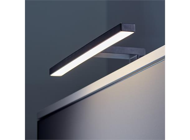 LED-Lampe 30 cm - Sort Matt 