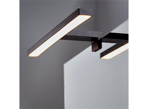 LED-Lampe 30 cm - Sort Matt 