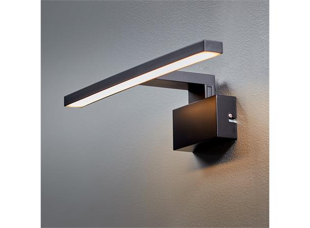 LED-Lampe 30 cm - Sort Matt 