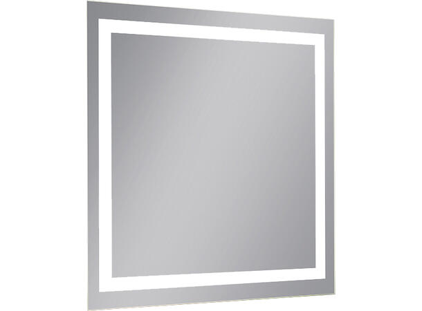 Dentro - Speil m/inv. lysramme 60 cm 